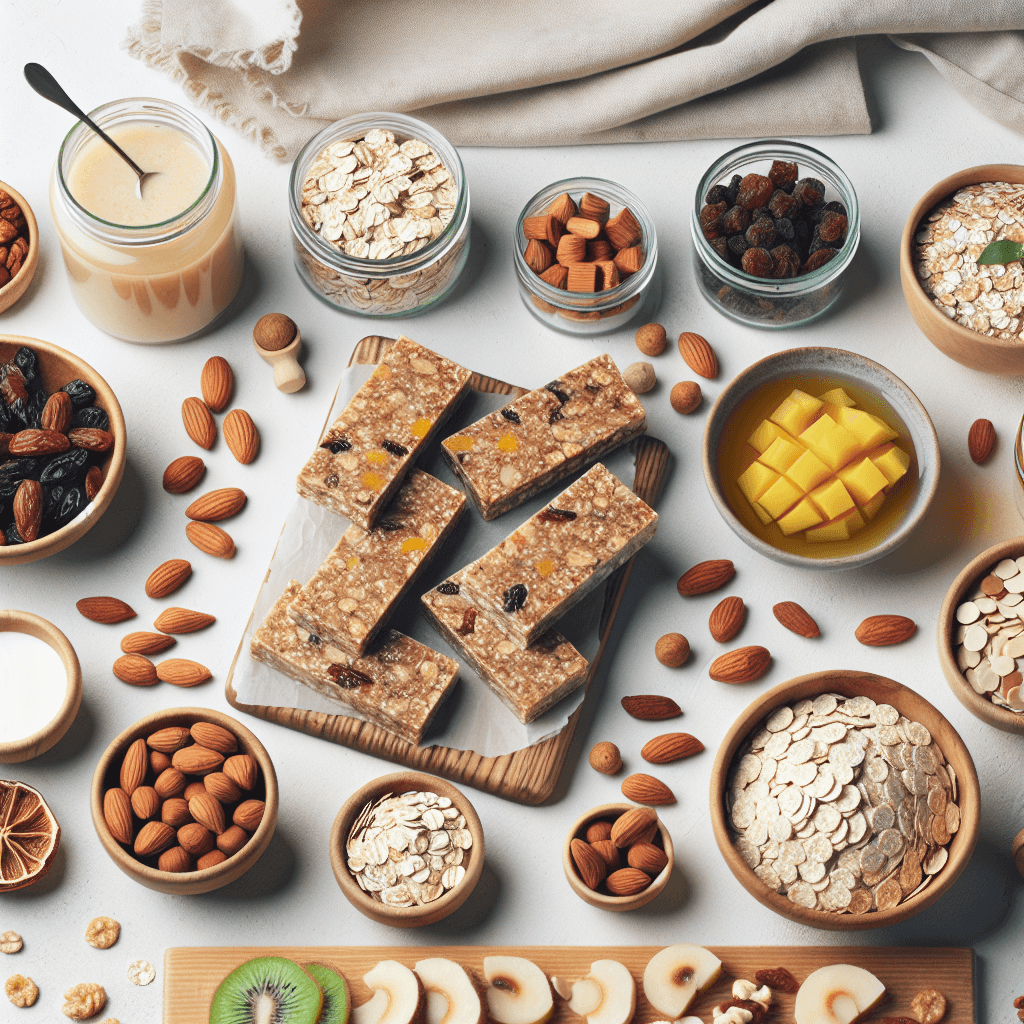 Zdravé občerstvenie na cesty: Ako si pripraviť vegánske proteinové tyčinky doma